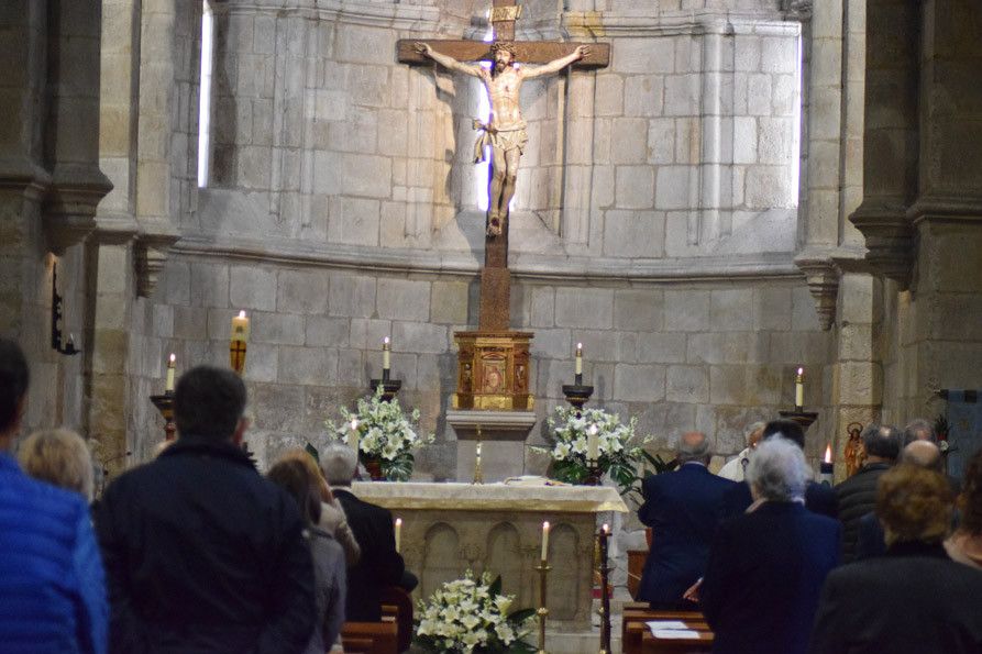 Pascua de Resurrección en la iglesia de Santa María de la Horta