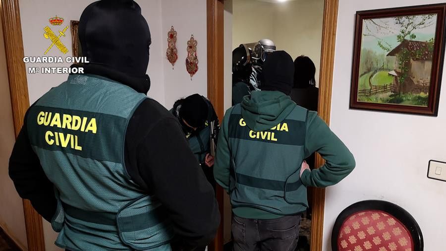 Desarticulada una banda organizada en Zamora dedicada al narcotráfico