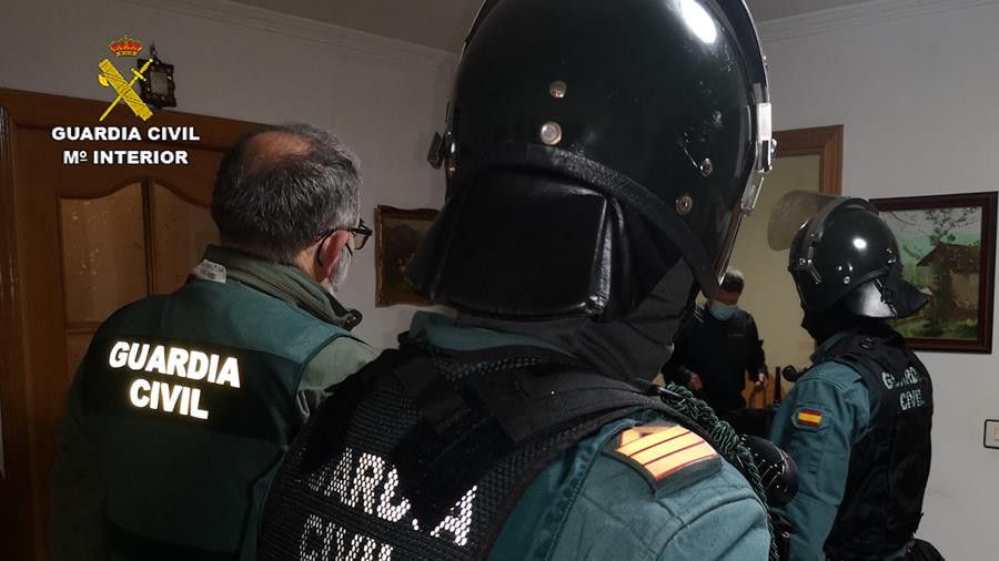 Desarticulada una banda organizada en Zamora dedicada al narcotráfico