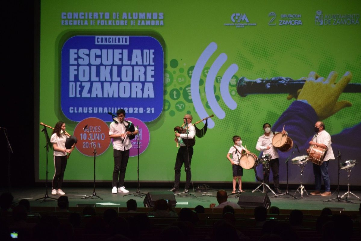 Clausura de la Escuela de Folklore de Zamora