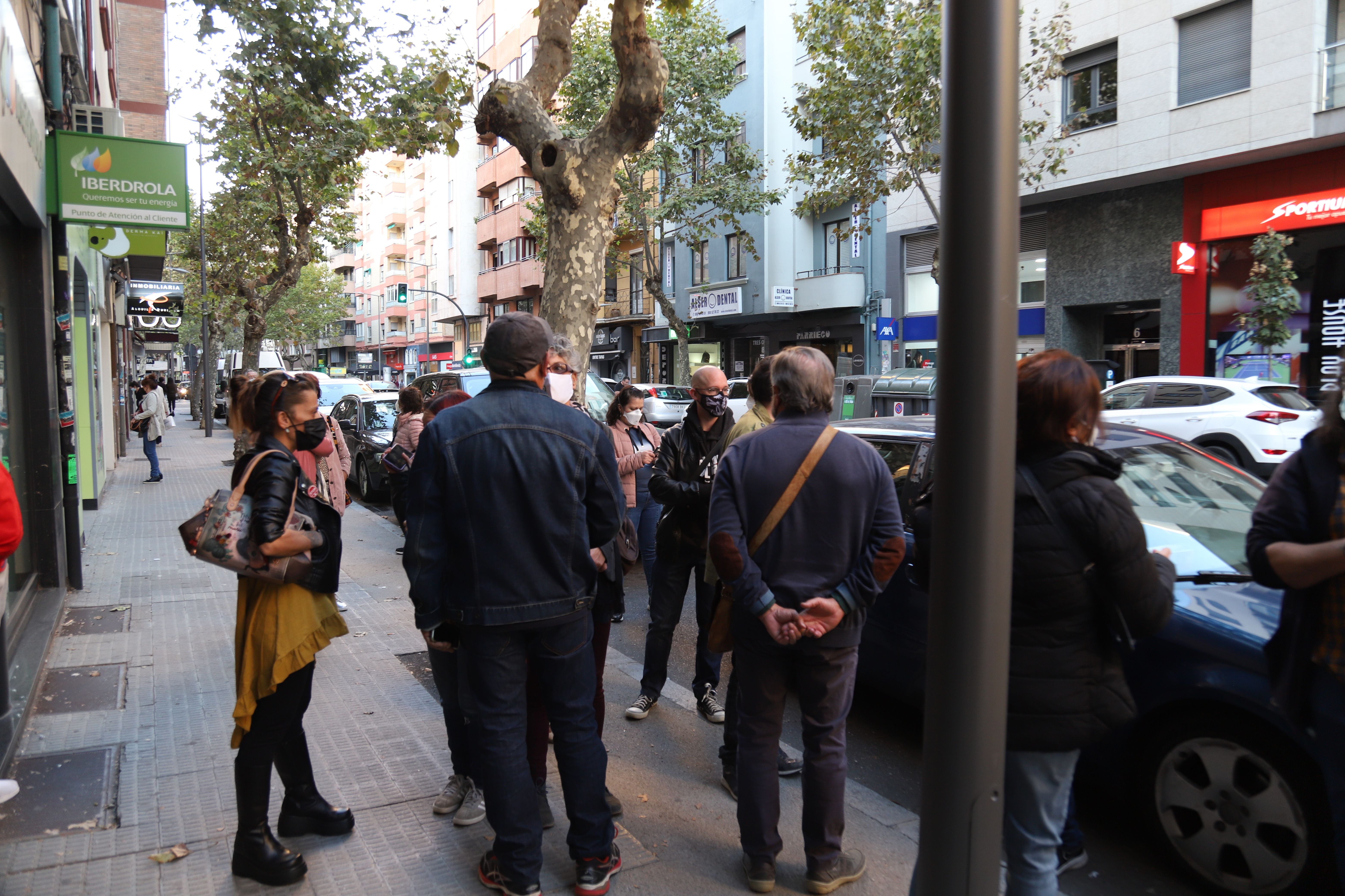Protestas contra la subida de la luz en Zamora 