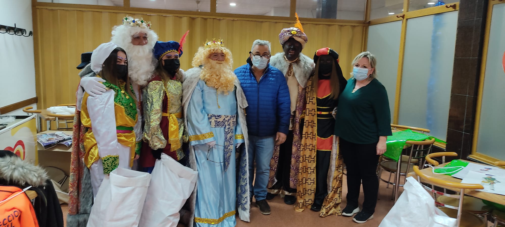 Los Reyes Magos reciben las cartas en VIllaralbo