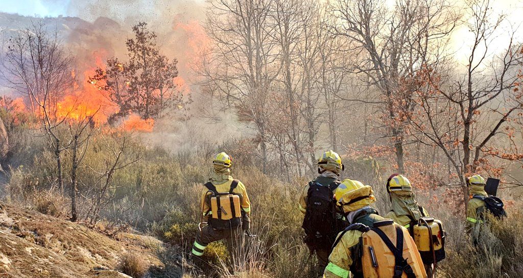 Declarado el peligro medio de incendios forestales en Zamora