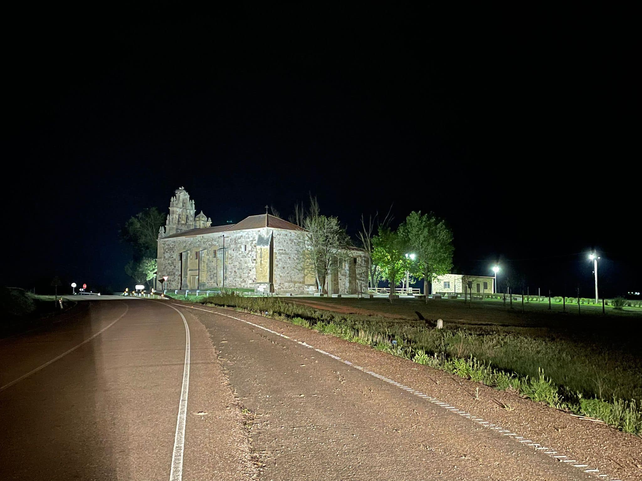 Iluminación de la ermita del Cristo de Morales