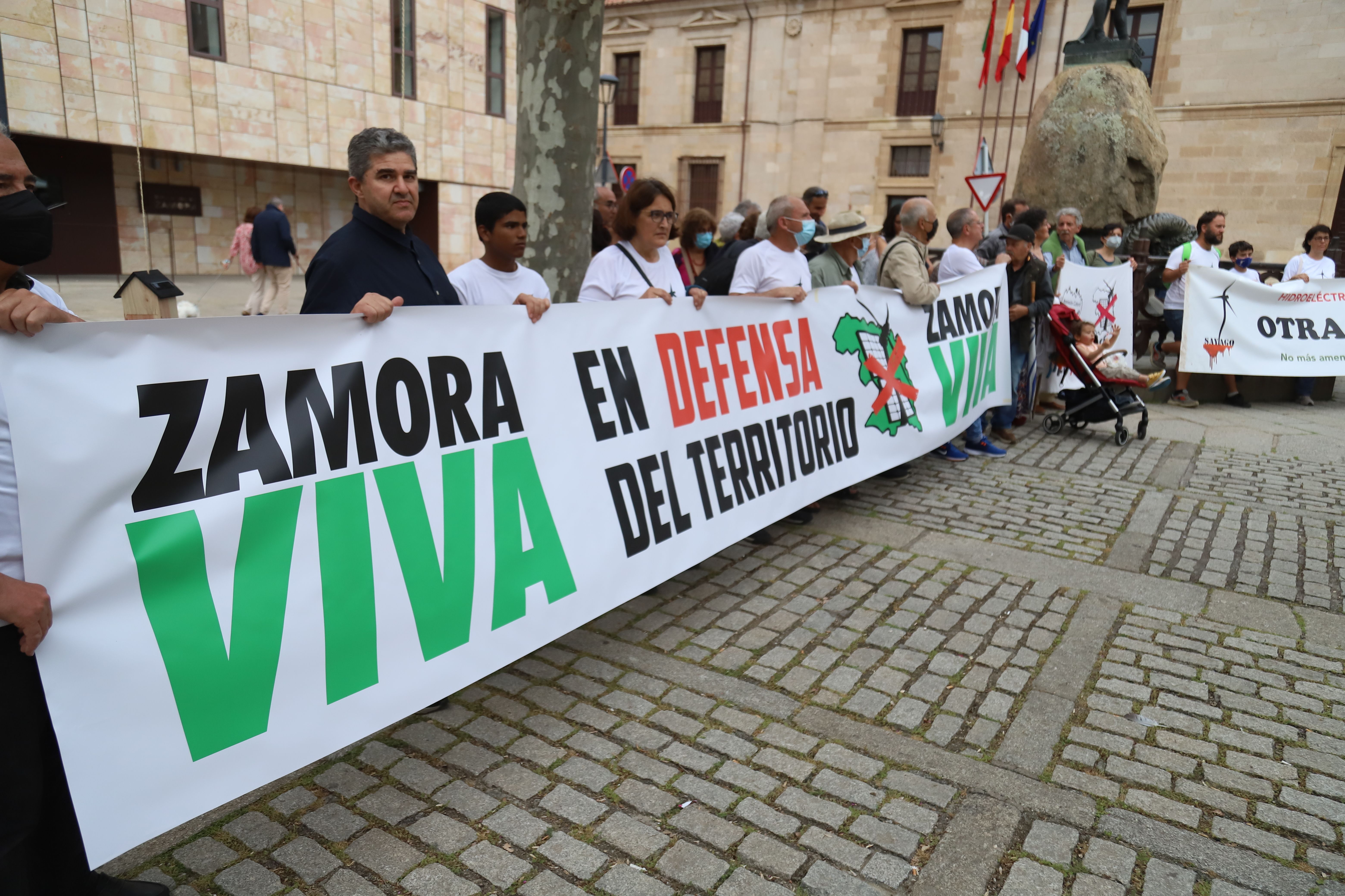 Concentración convocada por Zamora VIva contra a el modelo de implantación de las energías renovables  (7)