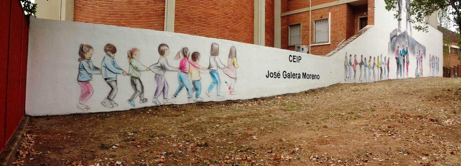 Mural en el colegio José Galera 2