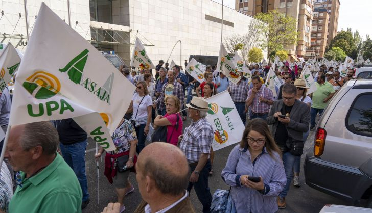 Manifestación en Valladolid