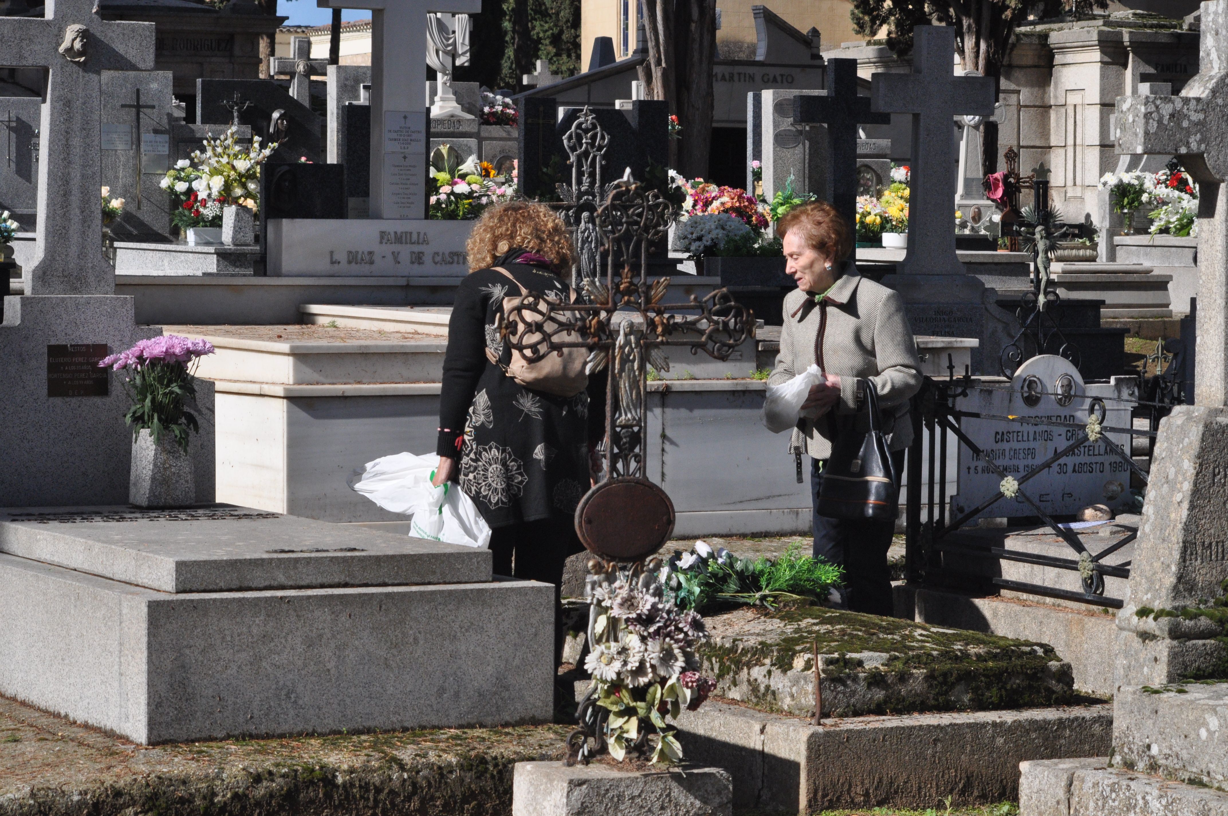 Los zamoranos acuden al cementerio por el Día de Todos los Santos (4)