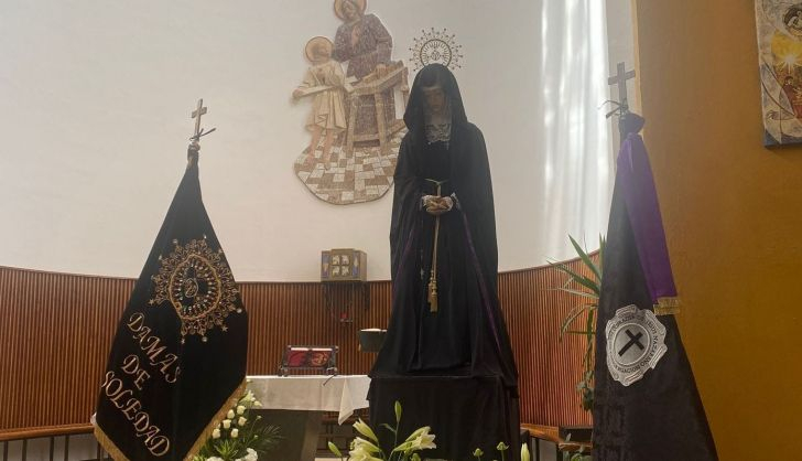 Virgen de la Soledad en San José Obrero