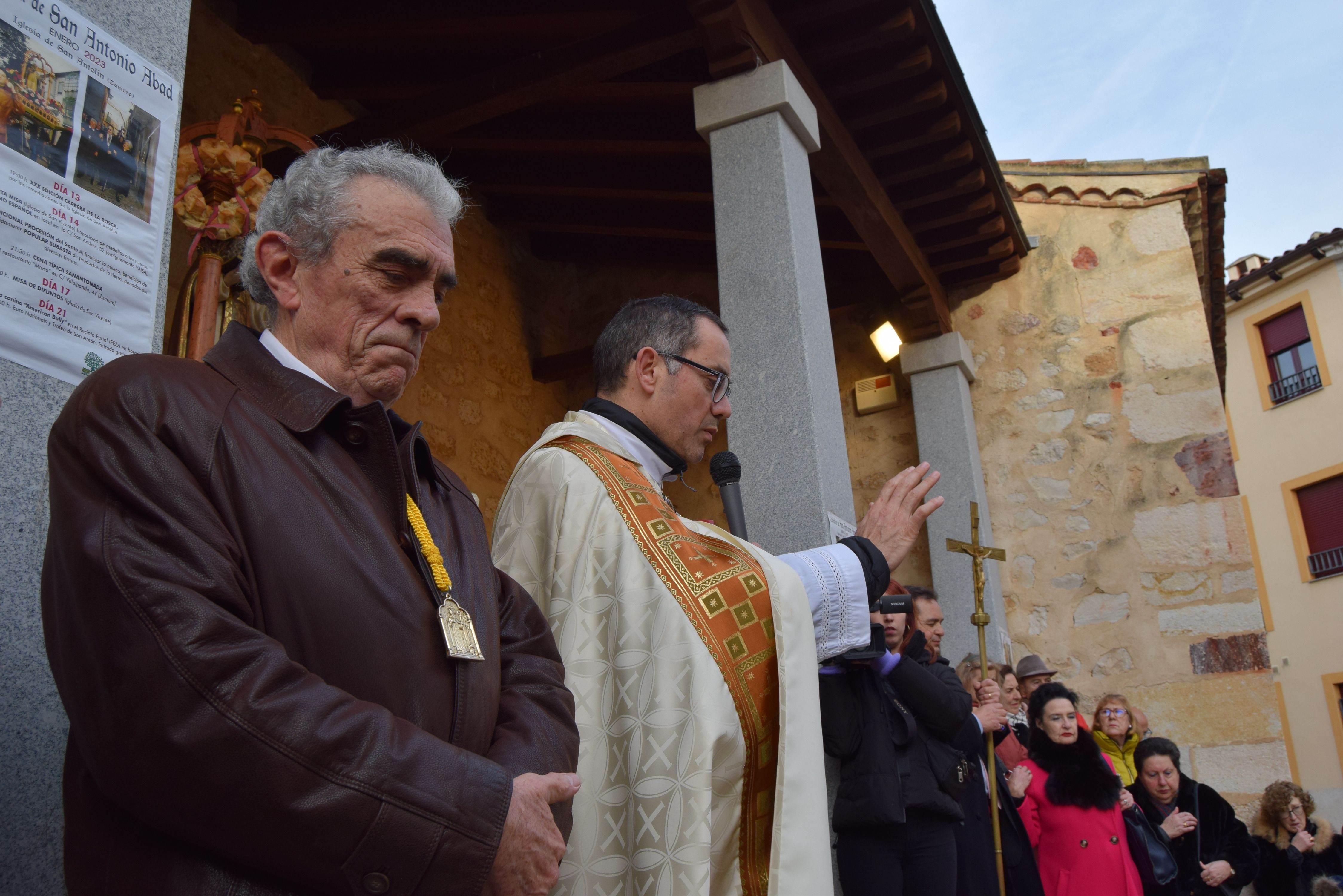 Los animales de Zamora reciben la bendición de San Antón (5)