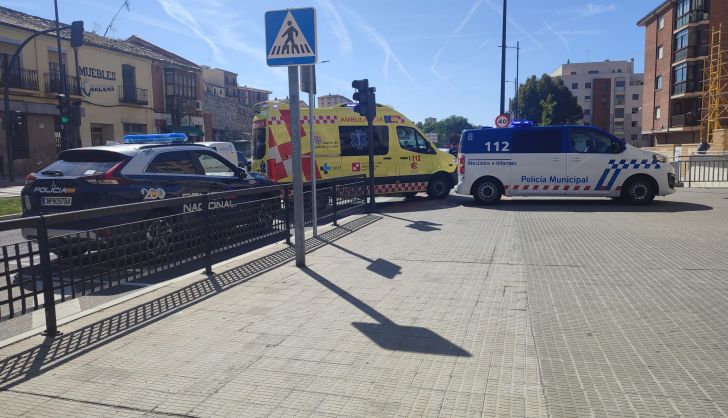 Un menor trasladado al hospital tras sufrir un atropello en Zamora