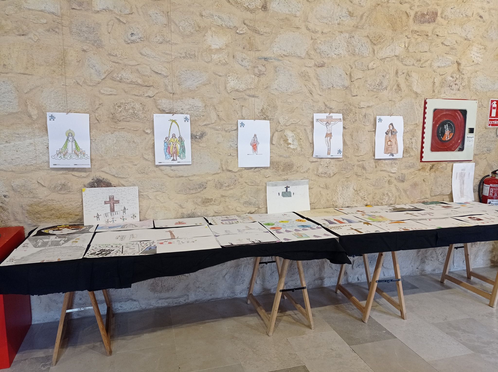 Exposición VI Concurso de Dibujo Infantil, Luz Penitente