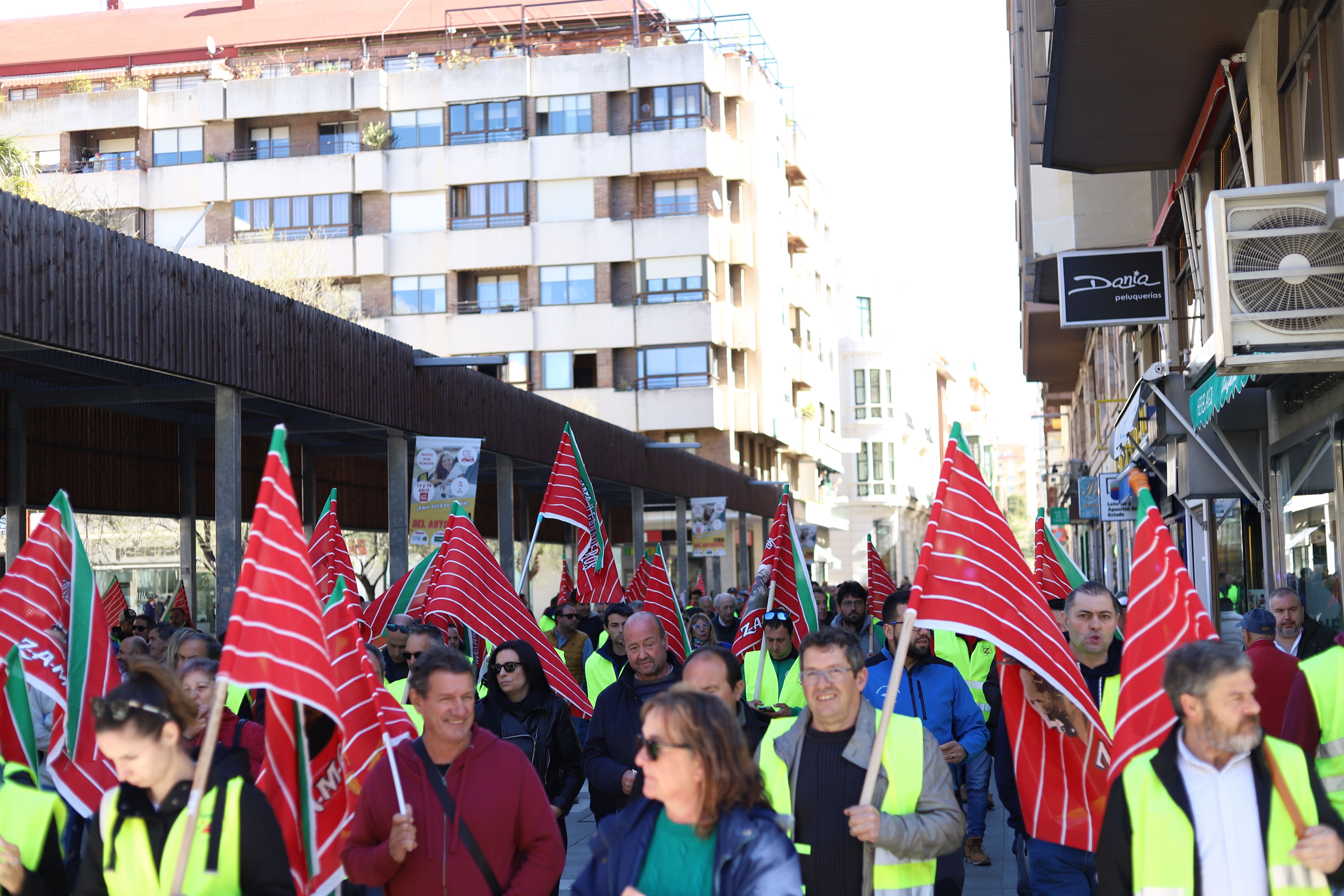 Nueva protesta del campo en Zamora Fotos: María Lorenzo