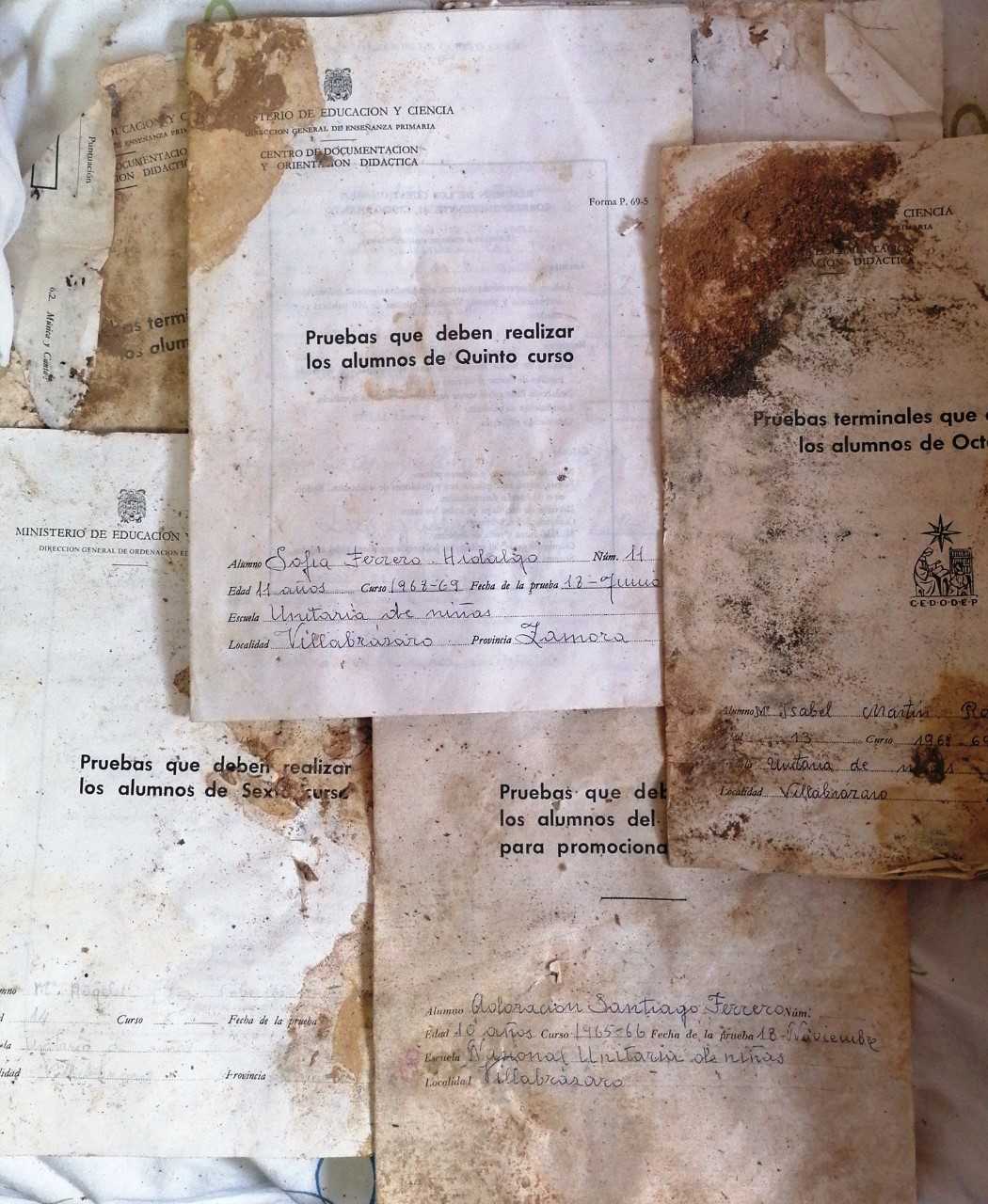 Documentos recuperados en Villabrázaro