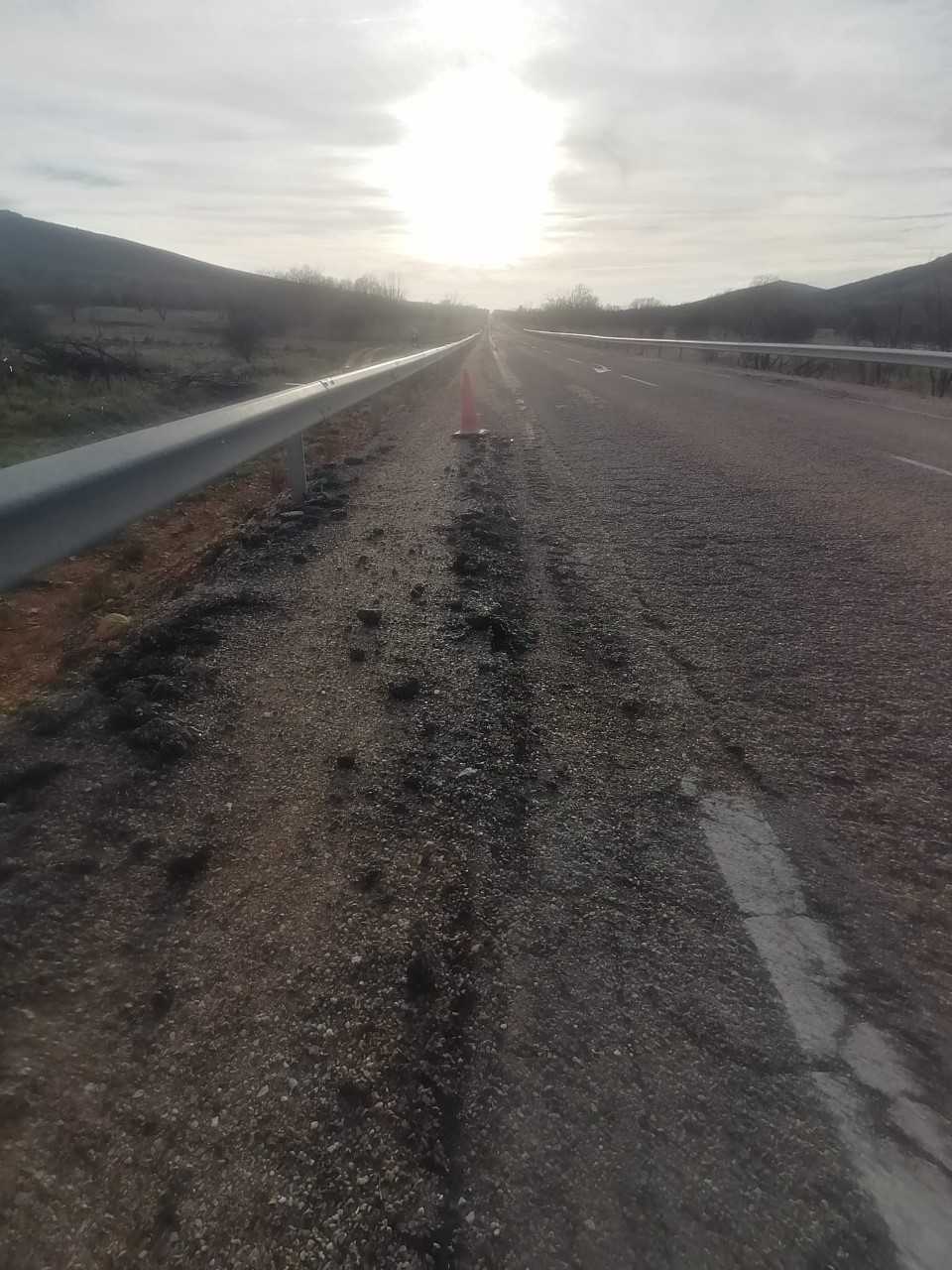 Denuncian el estado “lamentable” del tramo de la carretera N 631 entre Tábara y Rionegro del Puente