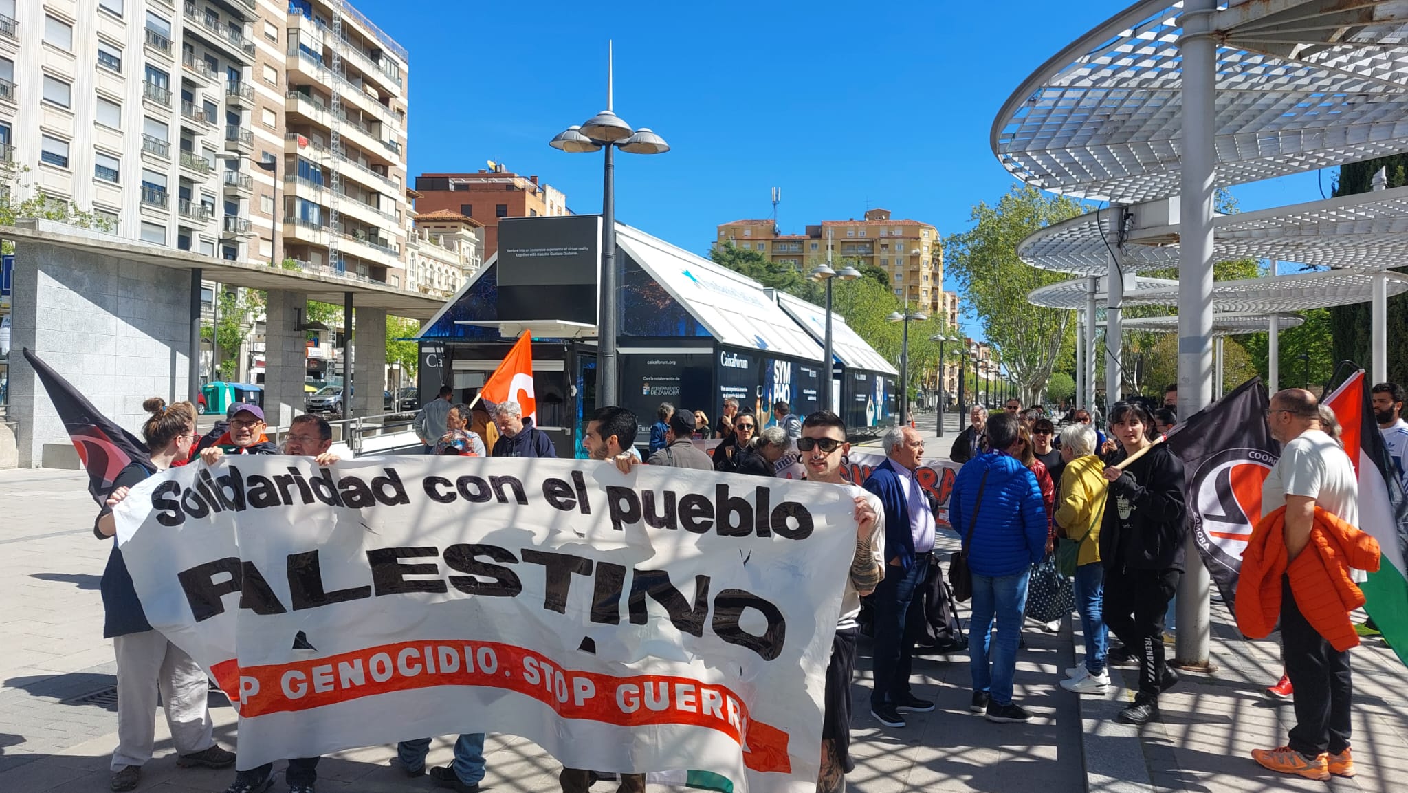Manifestación propalestina en Zamora (15)