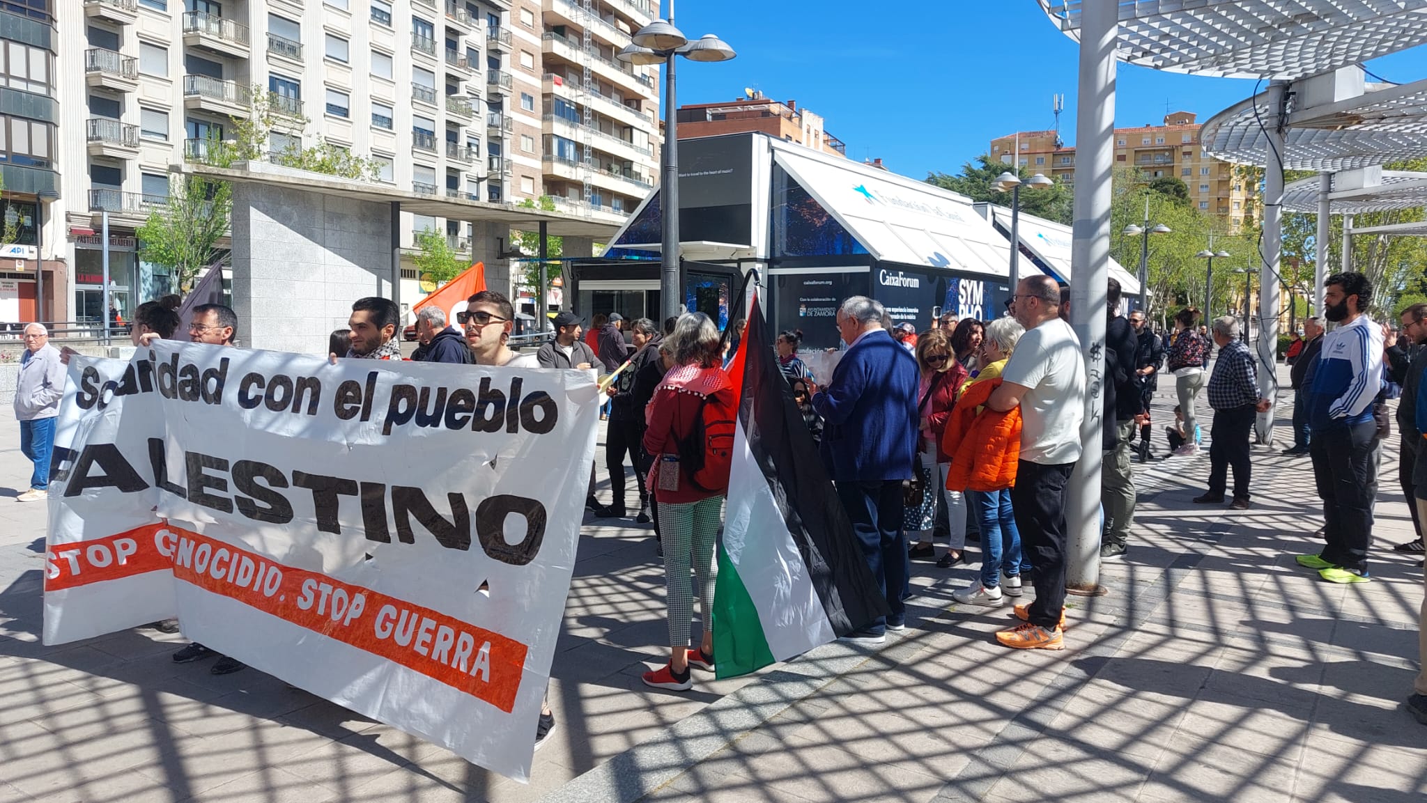Manifestación propalestina en Zamora (14)
