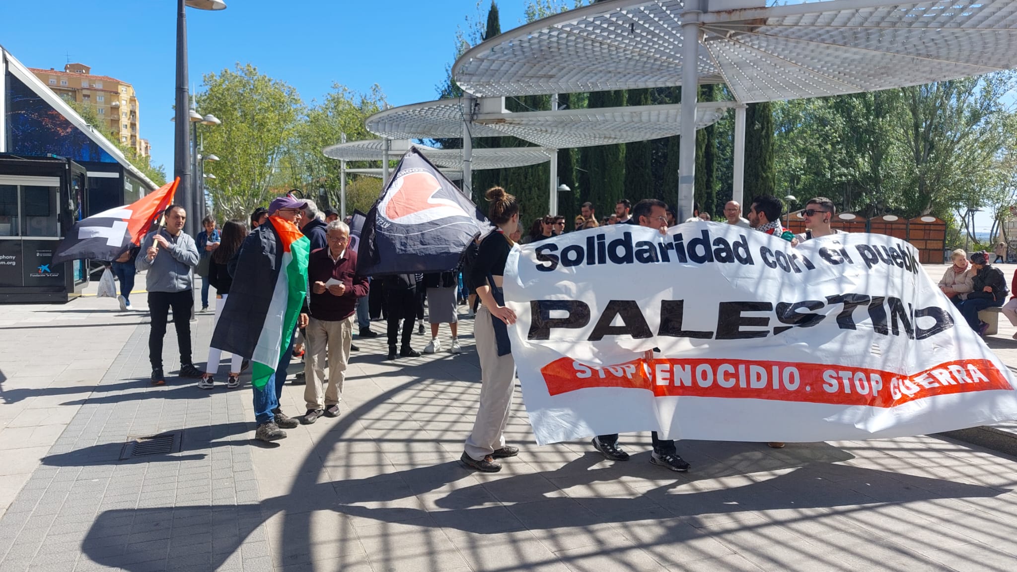 Manifestación propalestina en Zamora (13)