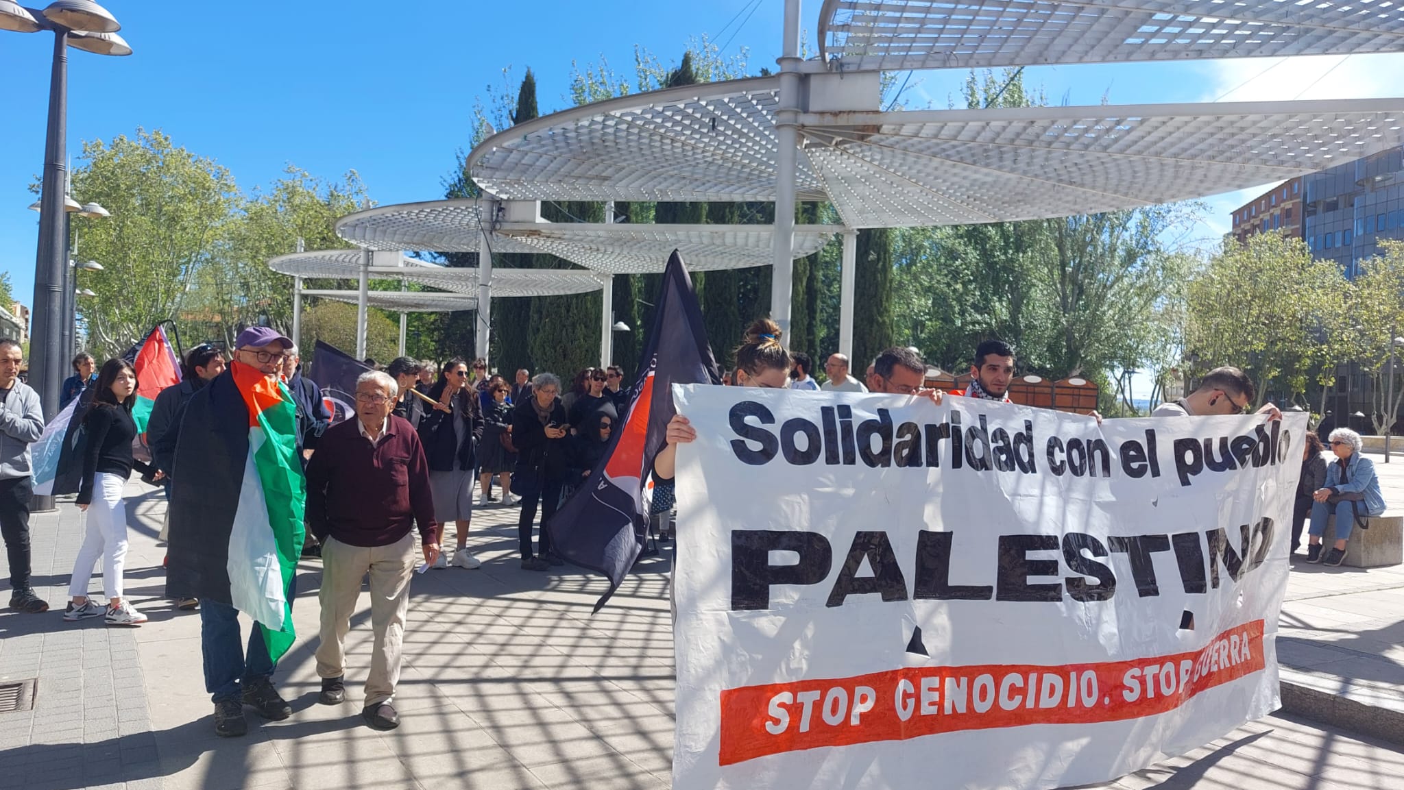 Manifestación propalestina en Zamora (12)