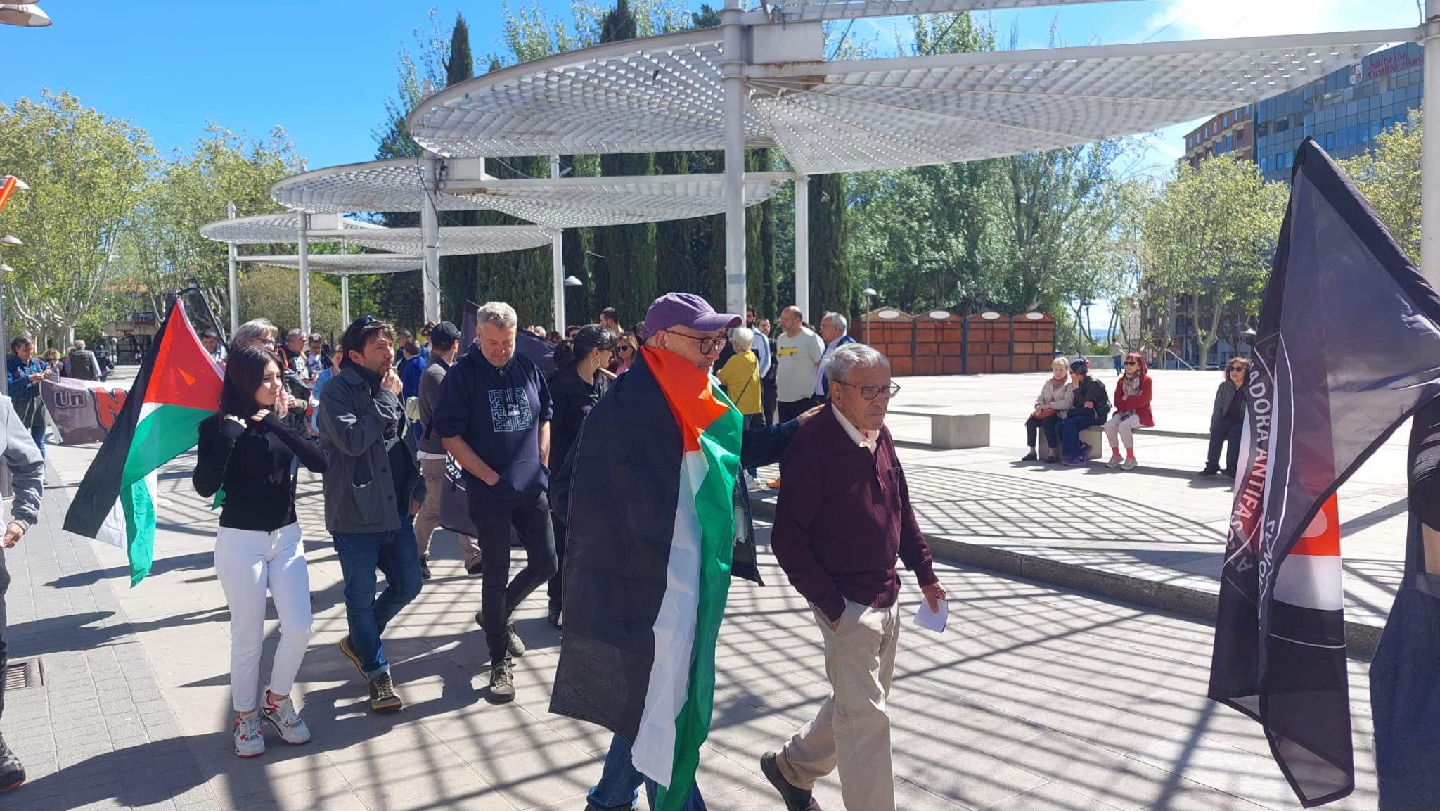 Manifestación propalestina en Zamora (11)