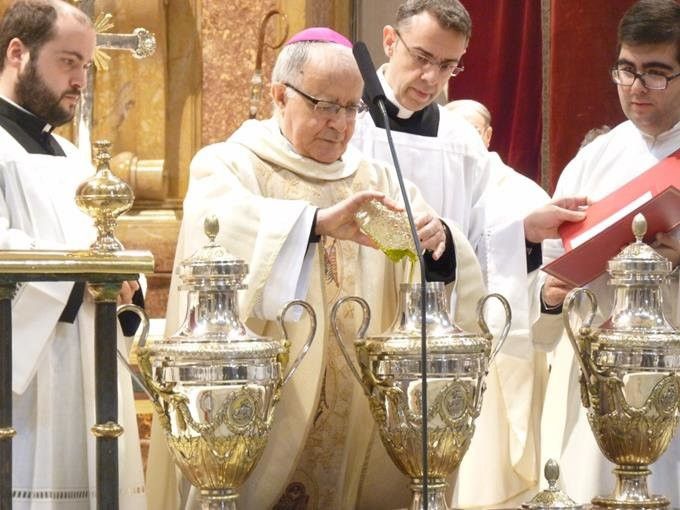 El Obispo Presidirá El Miércoles Santo La Misa Crismal En La Catedral 