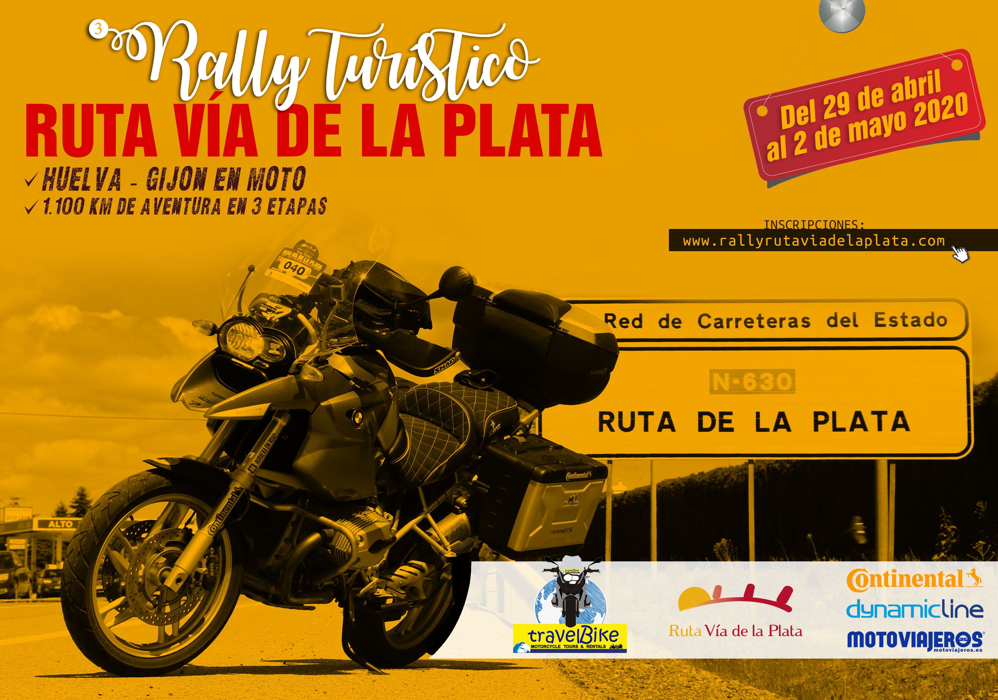 Cartel Rally Via de la Plata