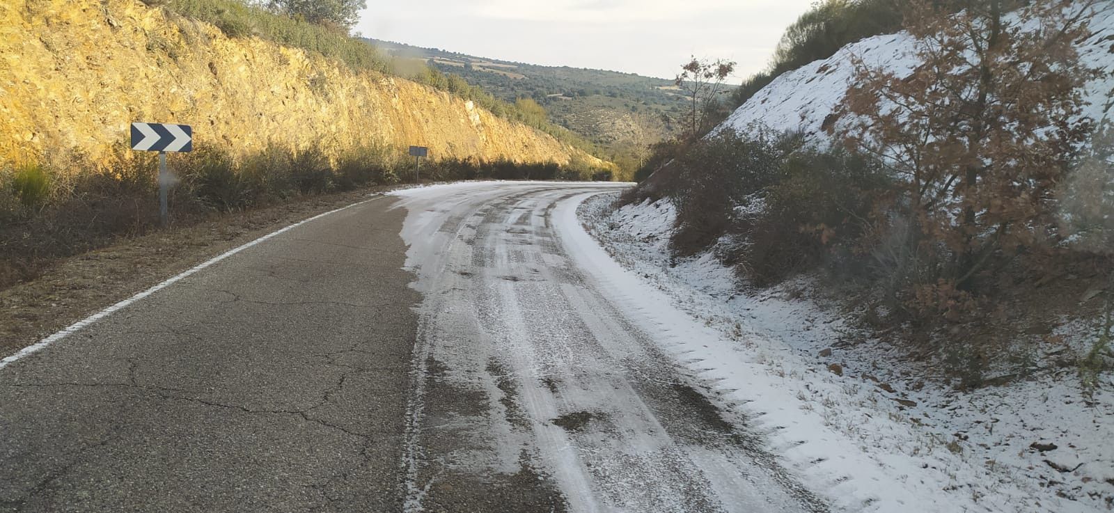 Nieve hielo carretera (1)