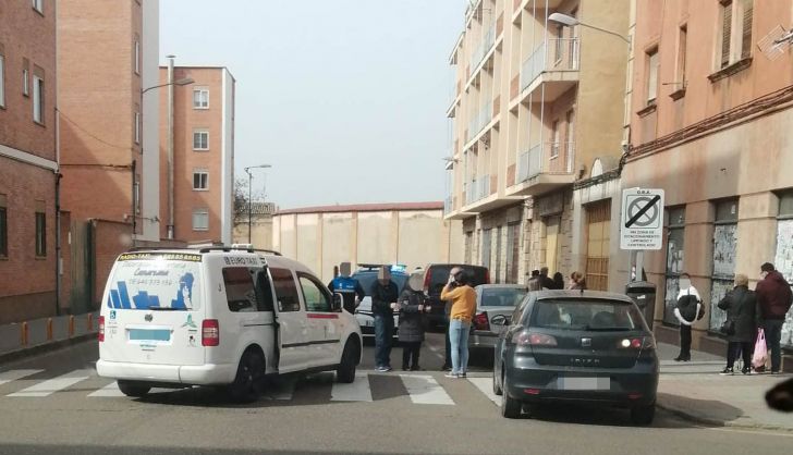 Momentos tras el atropello de una mujer entre la calle Amargura y Fray Toribio de Motolinia (1)